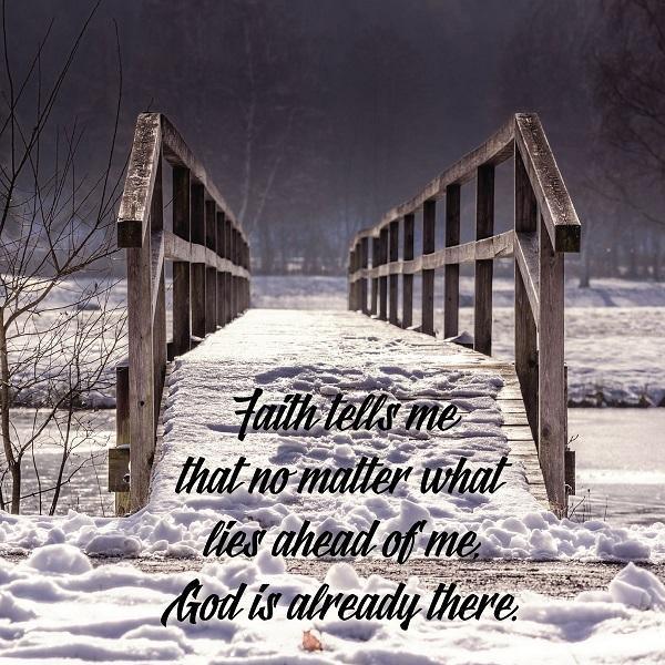 Tuesdays' Free Graphic - Faith tells me - Netties Expressions