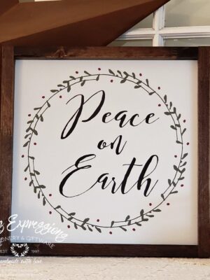 12x12-peace-on-earth-2_9716d7cd-2d3d-4323-88ba-7a3a5b7ea4ed Peace on Earth - Rustic Wood Christmas Sign - Netties Expressions