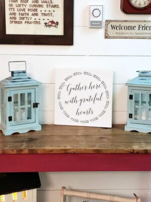 12x12_-_Gather_here_with_grateful_hearts_ef6335e8-33f0-45c5-932d-e523c02d09af Gather here with grateful hearts - Rustic Wood Sign - Netties Expressions