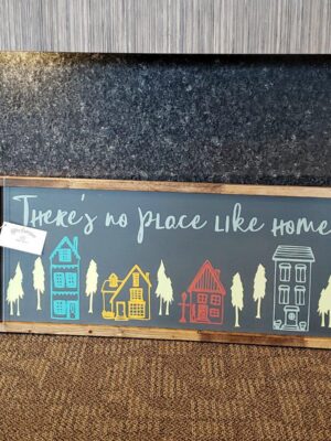 12x30_-_There_s_no_place_like_home_-_coloured_houses_900892eb-9b00-4909-ae5c-b6ecd1168fe8 There's no place like home - Rustic Wood Sign - Netties Expressions