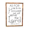 16x20_-_As_for_me_and_my_house_a9c1b238-da59-42d2-81ac-59961cde3a1a As for me and my house - Rustic Wood Sign - Netties Expressions