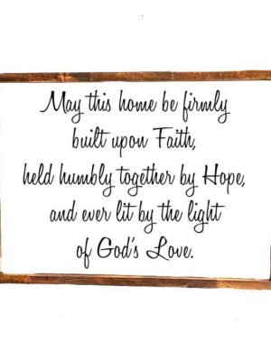 16x20_-_May_this_home_72b17b17-7290-42d6-a8e2-8d4552aeca1c May this home - Rustic Wood Sign - Netties Expressions