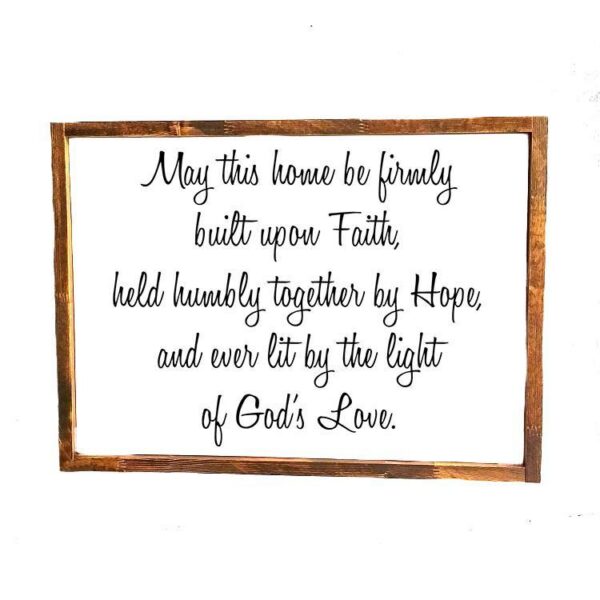 16x20_-_May_this_home_72b17b17-7290-42d6-a8e2-8d4552aeca1c May this home - Rustic Wood Sign - Netties Expressions