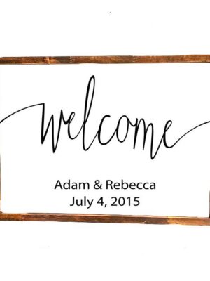 16x20_-_Welcome_wedding_sign_0ce063ee-618f-436a-a0ee-9d4f6d731920 Welcome wedding sign - Rustic Wood Sign - Netties Expressions