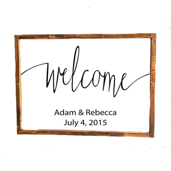 16x20_-_Welcome_wedding_sign_0ce063ee-618f-436a-a0ee-9d4f6d731920 Welcome wedding sign - Rustic Wood Sign - Netties Expressions