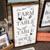16x30_-_Farm_to_table_b601f6fb-92a0-4ae5-9621-e84189a415c2 Farm to Table - Rustic Wood Sign - Netties Expressions