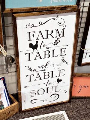 16x30_-_Farm_to_table_b601f6fb-92a0-4ae5-9621-e84189a415c2 Farm to Table - Rustic Wood Sign - Netties Expressions