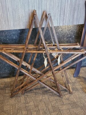 20201123_151543 Rustic Wooden Star - Large - Netties Expressions