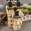 20201124_211316_d4b0b060-73bf-446a-b176-746419fb11a6 Cozy Rustic Extra-Large Wooden Snowman - Netties Expressions