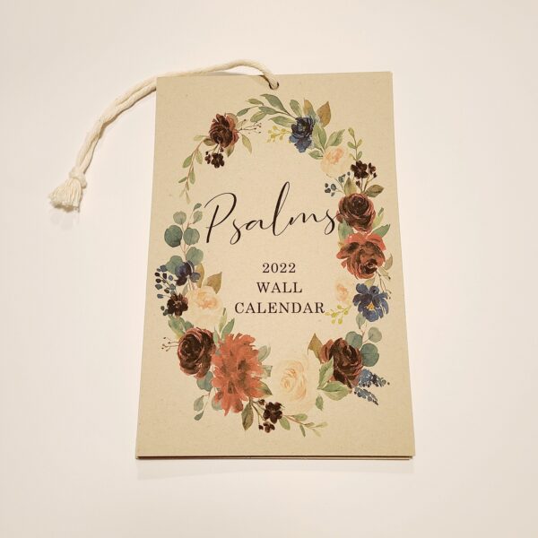 2022 Psalms Slim Wall Calendar - Netties Expressions