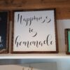 20211021_134256 Happiness is Homemade - Rustic Wood Sign - Netties Expressions