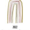 2022 Desktop Calendar - Rainbows of Kindness - Netties Expressions