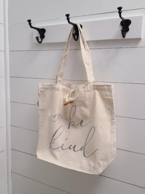 Be Kind - Recycled Cotton Tote Bag - Netties Expressions