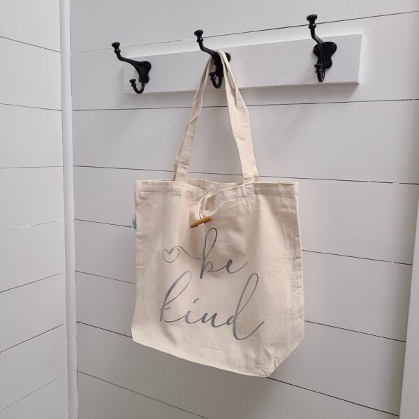 20220117_135303 Be Kind - Recycled Cotton Tote Bag - Netties Expressions