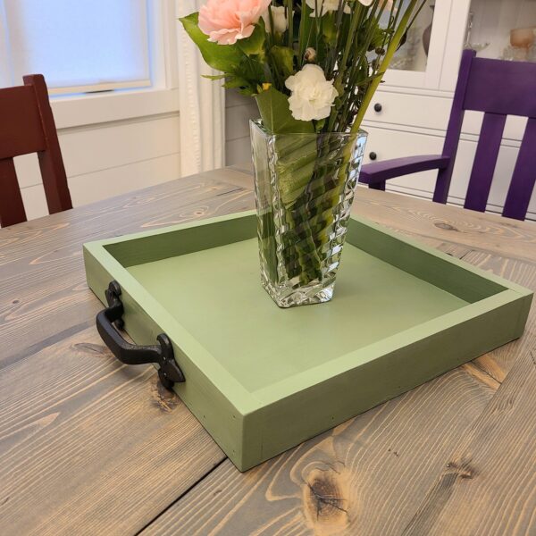 Small Rustic Wooden Serving Tray - Netties Expressions
