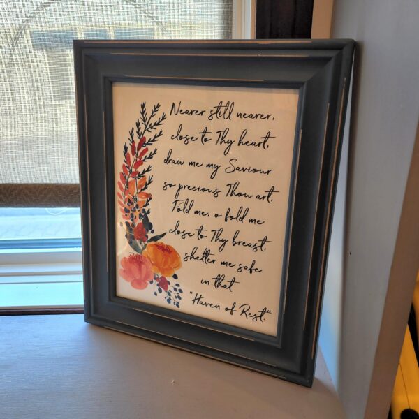 8x10 Coloured Picture Frame - Netties Expressions