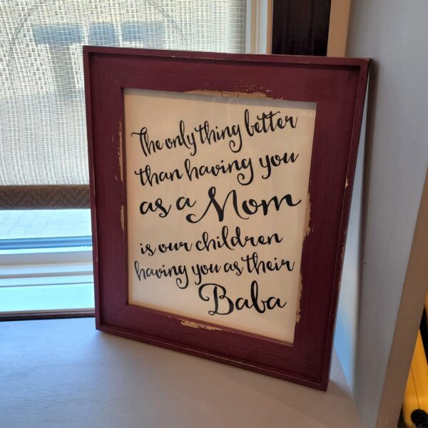 8x10 Coloured Picture Frame - Netties Expressions