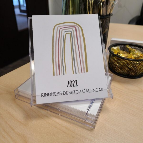 2022 Desktop Calendar - Rainbows of Kindness - Netties Expressions