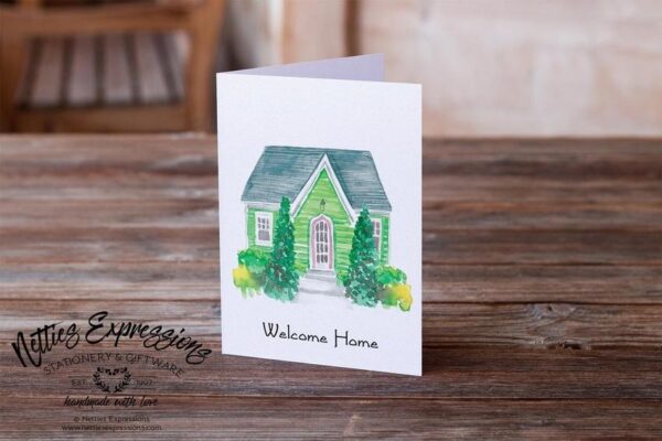 Welcome Home - Greeting Card - Netties Expressions Cards