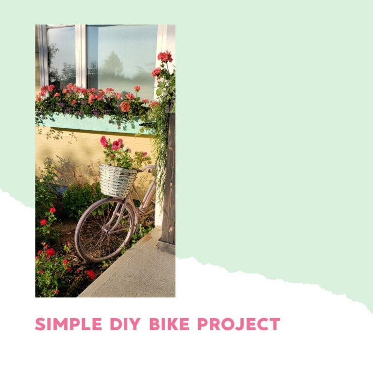 From Rusty Bike to Flower Planter - Netties Expressions