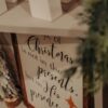394A9094 The magic of Christmas - Rustic Wood Christmas Sign