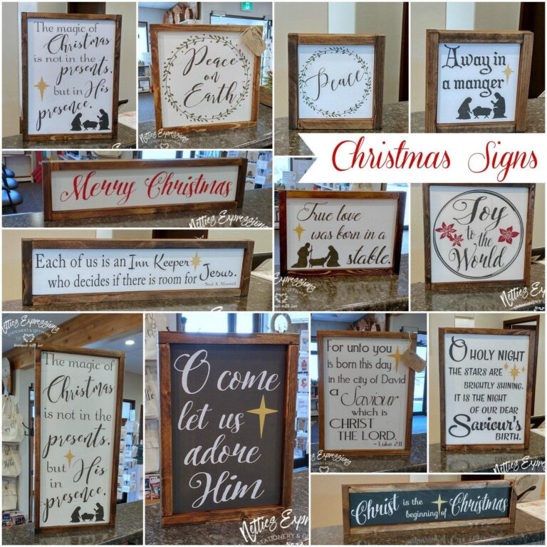 Christmas decor is now available - Netties Expressions