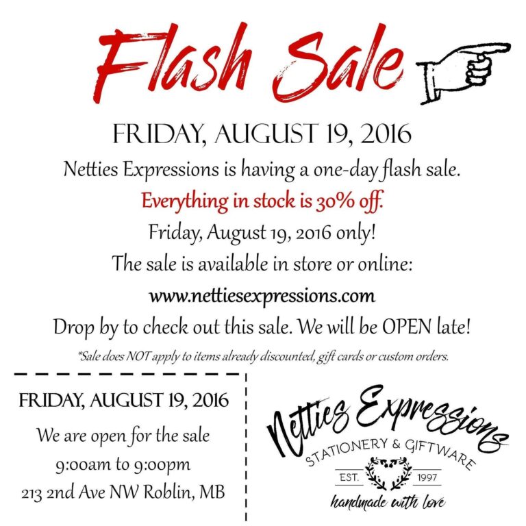 Netties Expressions FLASH SALE!! - Netties Expressions