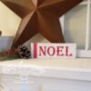 4x12-NOEL-stripes-2_a83ff6d9-7fdd-482e-97a7-2ef33d9ac916 Noel - Rustic Wood Christmas Sign - Netties Expressions