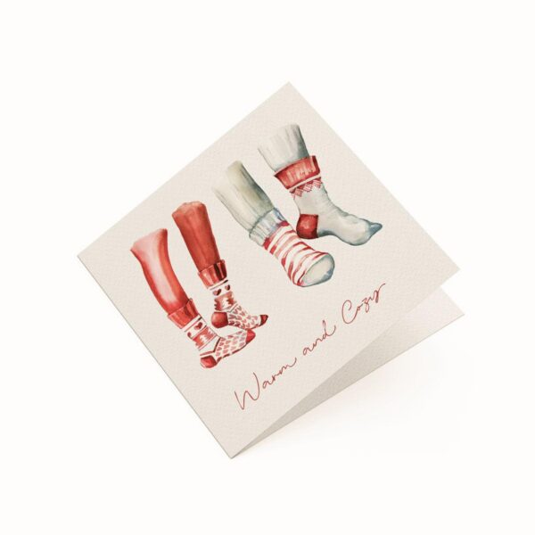 Warm and Cozy - Greeting Card - Netties Expressions