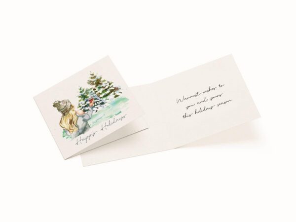 Happy Holidays Coffee - Greeting Card - Netties Expressions