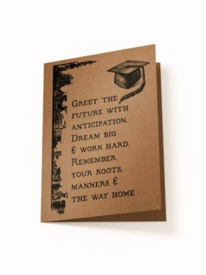5.5x8.5-Graduation-white_1056ba38-abc4-4359-8de4-3200549c3314 Greet the Future - Greeting Card - Netties Expressions