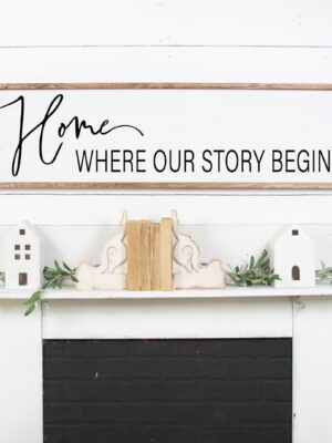50x14-Home-where-our-story-begins Home Where Our Story Begins - Digital File - Netties Expressions Digital Files