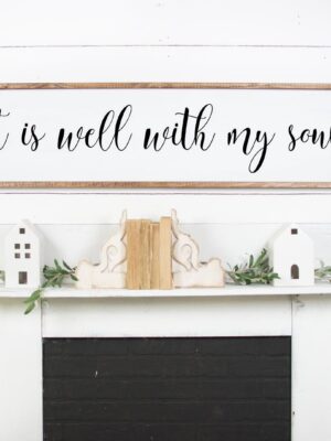 50x14-It-is-well-with-my-soul It is Well With My Soul - Digital File - Netties Expressions Digital Files