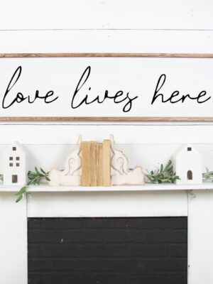 50x14-Lovelives-here Love Lives Here - Digital File - Netties Expressions Digital Files