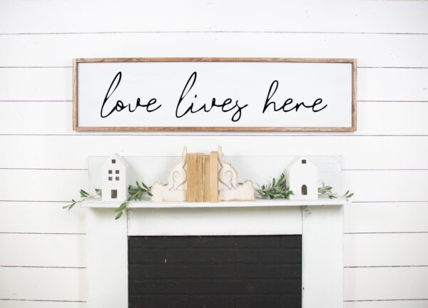 50x14-Lovelives-here Love Lives Here - Digital File - Netties Expressions Digital Files