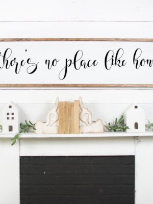 50x14-There_s-no-place-like-home There's No Place Like Home - Digital File - Netties Expressions Digital Files