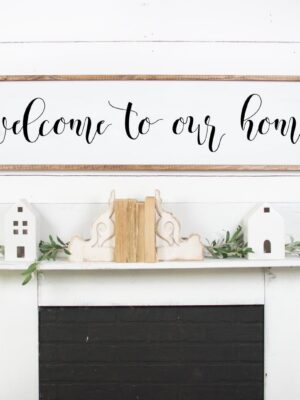 50x14-Welcometo-our-home Welcome to our Home - Digital File - Netties Expressions Digital Files