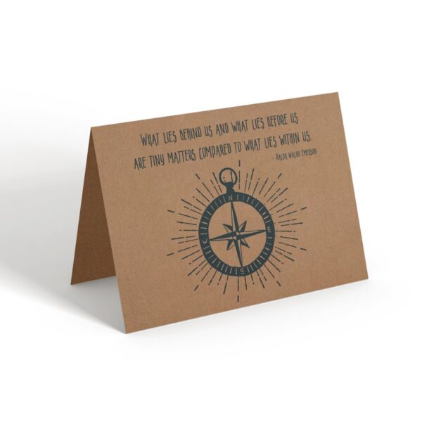 What lies behind us - Greeting Card - Netties Expressions