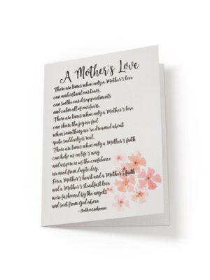 A Mother's Love - Greeting Card - Netties Expressions