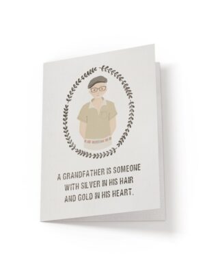 6.25x9.25-A-grandfather-is-someone-with-white_8cf50108-b60e-4b80-a01a-492b65d11137 A Grandfather is someone with - Greeting Card - Netties Expressions Cards