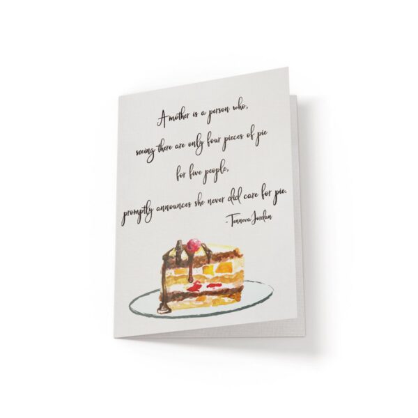 A Mother is a person who - Greeting Card - Netties Expressions Cards