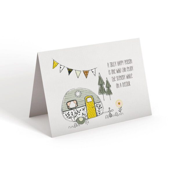 6.25x9.25-A-truly-happy-person-front A Truly Happy Person - Greeting Card - Netties Expressions Cards