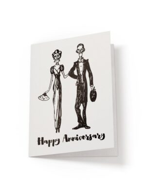 6.25x9.25-Anniversary-Sad-Couple-white_8d985261-309c-42fc-87e5-896e3d7a2ba8 Happy Anniversary - Greeting Card - Netties Expressions Cards