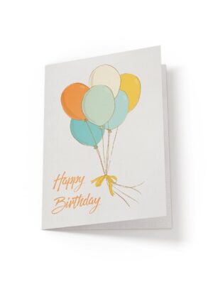 6.25x9.25-Happy-Birthday-Balloons-white_2972e5c7-1d5f-40f0-994f-f62a6d3838d1 Happy Birthday Balloons - Greeting Card - Netties Expressions Cards