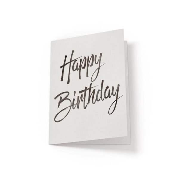 6.25x9.25-Happy-Birthday-Black-white_74fb91ec-07b0-47bd-9da9-e1b0332c894e Happy Birthday - Greeting Card - Netties Expressions Cards