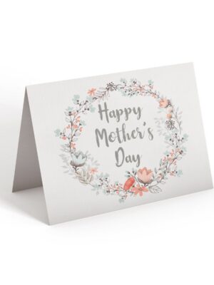 6.25x9.25-Happy-Mother_s-Day-wreath-white_d0e1a54f-fe31-445e-aa2b-0e242256b395 Happy Mother's Day - Greeting Card - Netties Expressions
