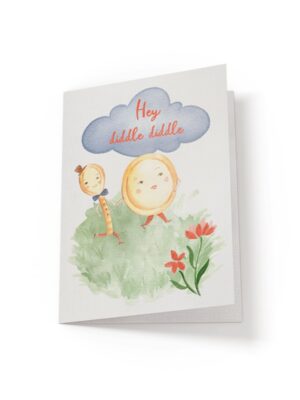 6.25x9.25-Hey-diddle-diddle-white_10bfff1a-e319-4755-be1c-b7602756c5ba Hey diddle diddle - Greeting Card - Netties Expressions