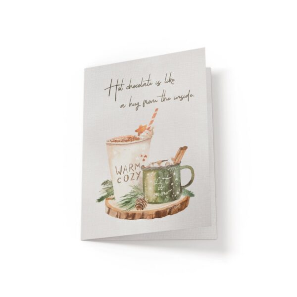 Hot Chocolate - Greeting Card - Netties Expressions