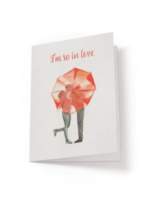 6.25x9.25-I_m-so-in-love-front-white I'm so in love - Greeting Card - Netties Expressions Cards