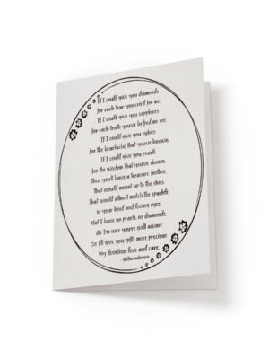 6.25x9.25-If-I-could-give-you-diamonds-white_414bfaa2-b565-4dde-bc03-8d023ae32f12 If I could give you diamonds - Greeting Card - Netties Expressions Cards